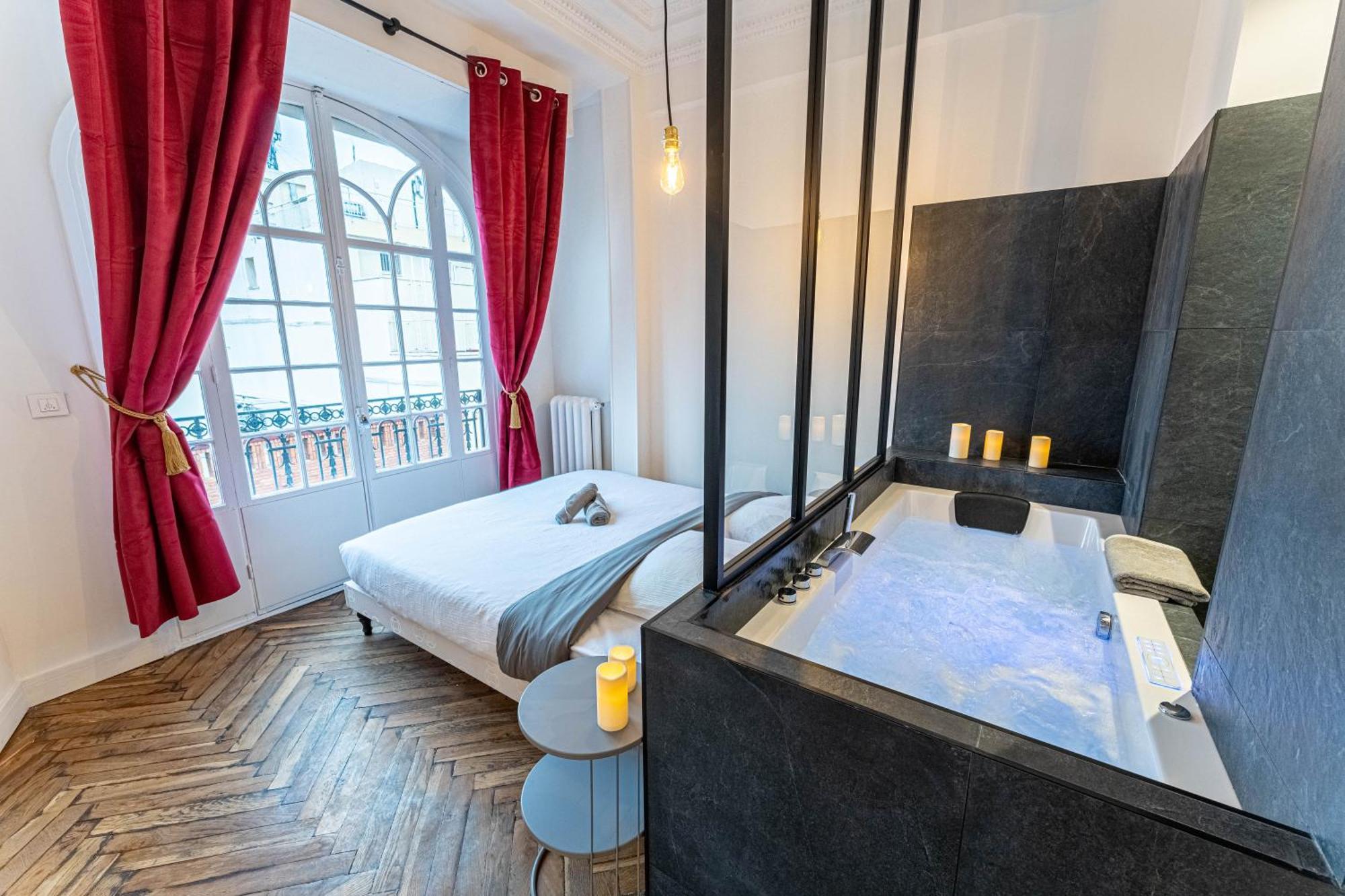 Jacuzzi-Nice Quartier Des Musiciens-Loft Εξωτερικό φωτογραφία